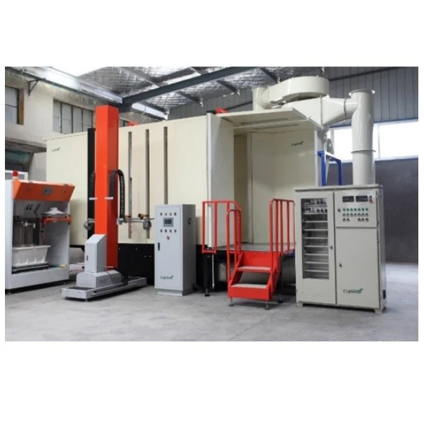 Powder Coating Booth With Large Cyclone Recovery System suppliers
